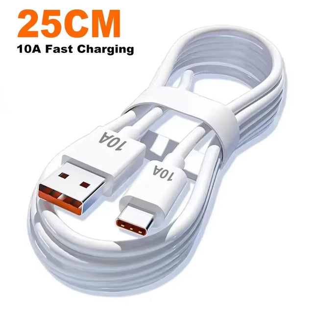 240W GaN Fast Charger with LED Light, 5-in-1 (2 USB + 3 Type-C) Multi-Port Phone Charger for iPhone 15-17 Series, Samsung, Huawei, Xiaomi