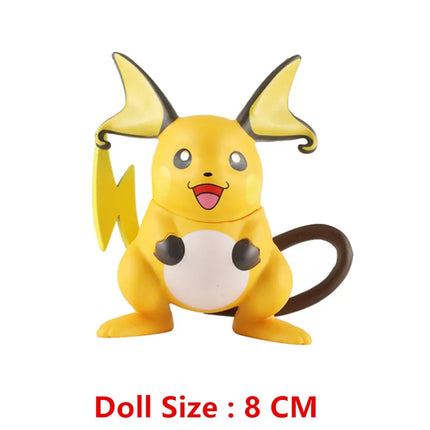 Pokemon Anime Figures Mewtwo Gengar Pikachu Eevee Dragon Cosplay Collection Action Figures Model Toy Birthday Gifts Buy in bulk