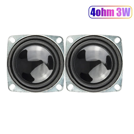 2 Inch Full Range Speaker Waterproof 4 Ohm 3W Bluetooth Speaker 52MM Bass Speaker For Charge 3 Repair Multimedia Home Audio