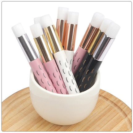 5/20/50pcs Eyelash Cleaning Brush Lash Shampoo Brush for Eyelash Extensions Peel Off Nose Pore Blackhead Remover Makeup Tool