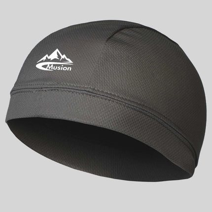 Musion Under Helmet Beanie Cap  Vented Sweat Absorbent Moisture Wicking for Men Cycling Motorcycle Riders