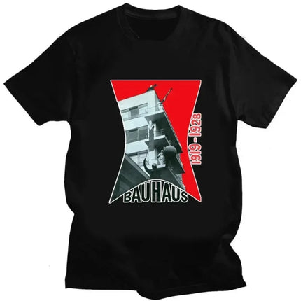 Men T Shirt Bauhaus Post Punk Goth Rock Crew Neck Graphic Print T Shirt Fashion Casual Short Sleeve T Shirt Women
