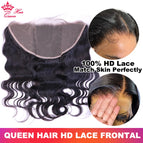 HD 5x5 Closure Only / Queen Hair HD Lace / 16inches