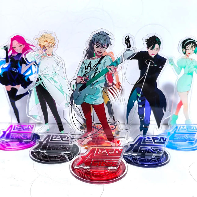 Anime ALIEN STAGE IVAN & TILL Gift Toy Figures Acrylic Stand Model Action Figure Ornament Accessories Models Desktop Ornaments