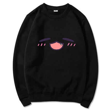 Tako Takodachi Face Hoodie Anime Hololive Hoodies Winter Women Spring/Autumn Tops Unisex Sweatshirt Vintage Harajuku Sudaderas