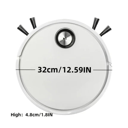 Robot Vacuum and Mop Combo, 2 in 1 Robotic Vacuum Cleaner with ，App/Remote, Strong Suction, Slim, Ideal for Hard Floor, Pet Hair