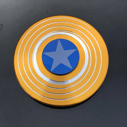 Finger Spinner Shield Aluminum Alloy Fidget Spinner Stress Relief Toy Spinner