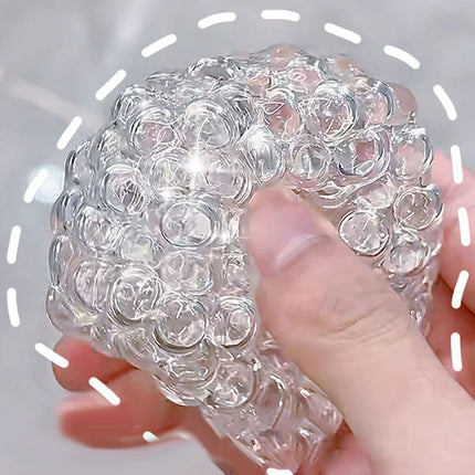 "Designed Squishy Beads, Decompression Ball Game for Kids, Slow Rebound Stress Reliever Toy"