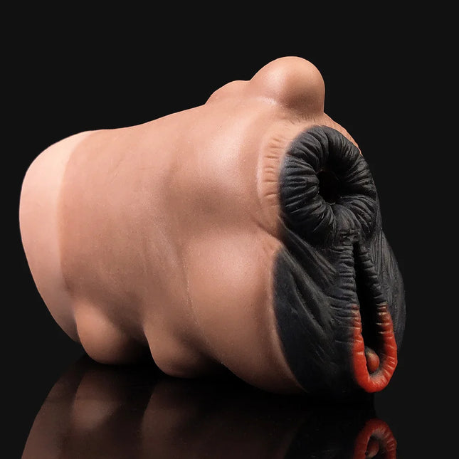 YOCY Men's Silicone Animal Masturbator Fantasy Stroker Anal Vaginal Penis Toy Monster Pussy Male Masturbator Fetish Sex Toy 18+