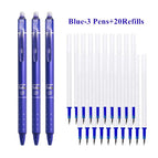 Blue-3Pens 20Refill