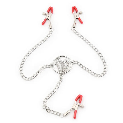 Bondage Boutique Adjustable Nipple Clamps Clit Clitoris Clips BDSM Bondage Restraints Adult Sex Toys For Couples Games