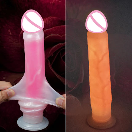 Realistic Penis Sliding Foreskin Dildo Sexy Adult Toys Female Vagina Clitoral Stimulator Dick Women G-spot Masturbator Massager