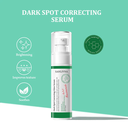 Dark spot correction essence effectively improves facial dullness, moisturizes and brightens skin tone, gentle essence 50ml