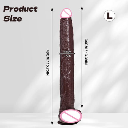 Super Long Soft Penis Realistic Silicone Dildo Butt Plug Prostate Massager Vagina Anal Dildos Cup Adult Sex Toys For Women Men