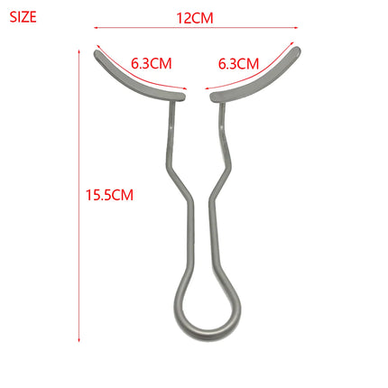 Dental Implant Surgical Retractor Inverse Angle Lip and Cheek Retractor for Mouth Opening Oral Procedures