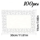 Rectangle S 100pcs