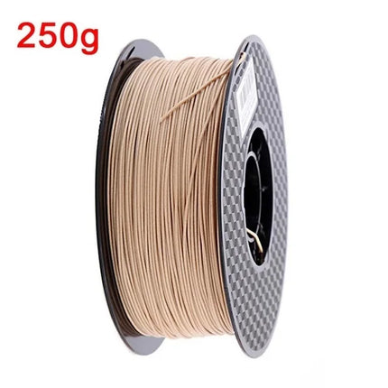 Wood Filament PLA 1.75mm 1kg/500g/250g/200g 3D Printer Filament Wood Powder PLA Light Walnut Oak Cherry Black Color High Speed