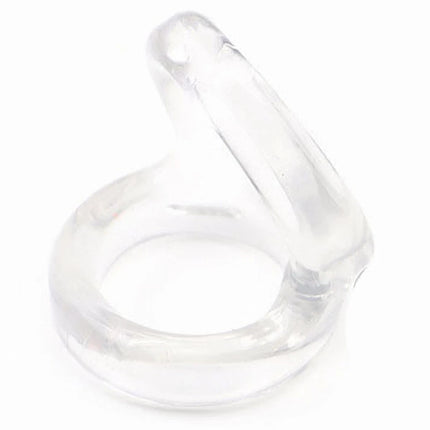 Double Penis Rings Loop Delay Ejaculation Sex Toys Penis Enlargement Dick Adult Chastity Cage Transparent Cockring Sex Shop 18+
