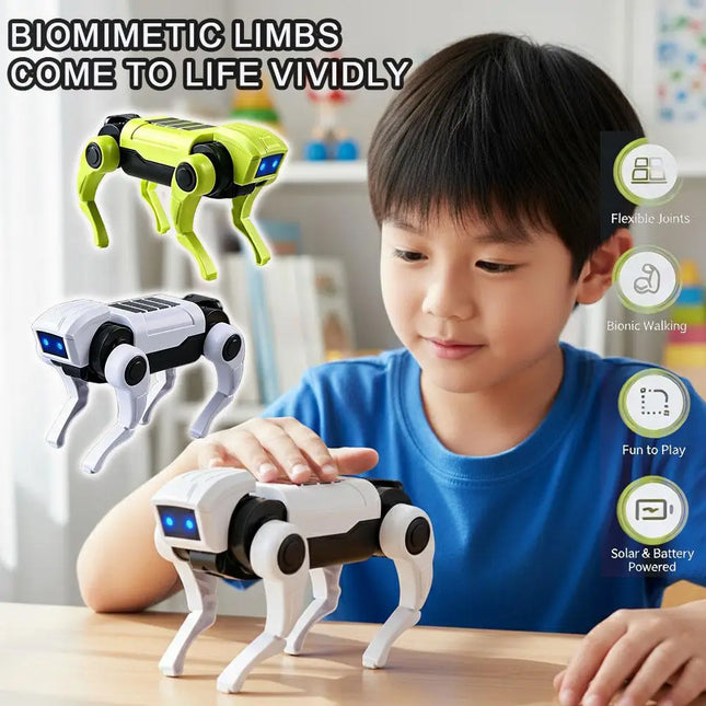 1/2Pcs Rc Robot Children's Remote Control Mechanical Dog Toy Science Teaching Diy Assembling Model Electric Set Toy Boy Kid Gift