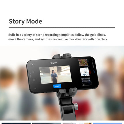Handheld Gimbal Stabilizer Selfie Stick Tripod For iPhone Android Cell Phone Mobile Smartphone Camera Hand Portable Cellphone