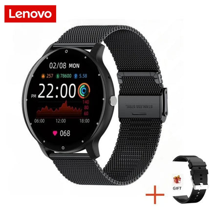 Lenovo Pro Smart Watch Full Touch Screen Sports Fitness Tracker Watch Waterproof Bluetooth Call Smartwatch Universal NEW 2026