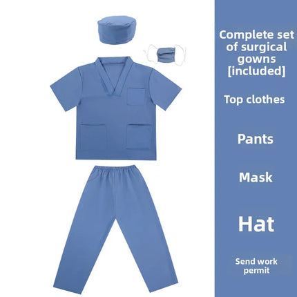 Children's Doctors Nurses Costume Sets Role-playing with Pretend Costumes Preschool Education School Performances