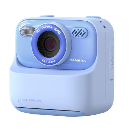 Kid Camera Instant Print Photo Kids Digital Camera Children Video Recorder Toys Pocket Thermal Photo Printer for Boys Girls Gift