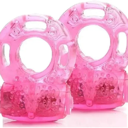 Vibrating Cock Ring Vibrator Silicone Penis Ring with Clit Stimulator Intimate Sex Toys Men Long Lasting Stronger Vibrators Ring