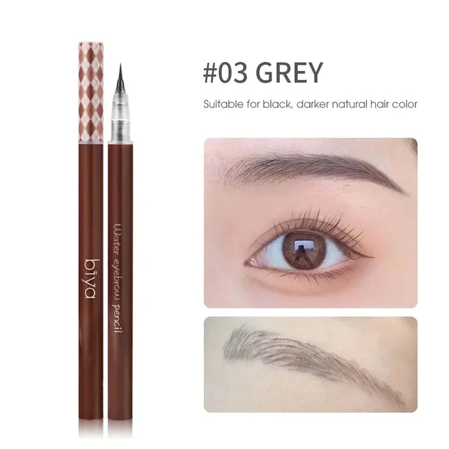 Multifunctional Liquid Eyebrow Pencil Ultra-Fine Eyeliner Lying Silkworm Waterproof Grey Brown Eyebrow Enhancer Tattoo Cosmetics