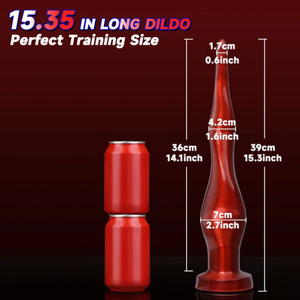 Super Long Deep Anal Whip Large Sucker Dildo Prostate Massager Stimulation Anal Plug Dilator Gay Sex Toy For Adult Buttplug 18