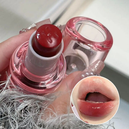 HERORANGE Sparkling Mirror Water Light Lipstick Clear, Natural, Whitening, Moisturizing and Durable Suitable for Beginners
