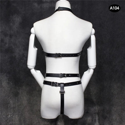 Body bondage harness leather belt erotic clothes sexy lingerie adult games restraints sex toys for couples women bdsm tools