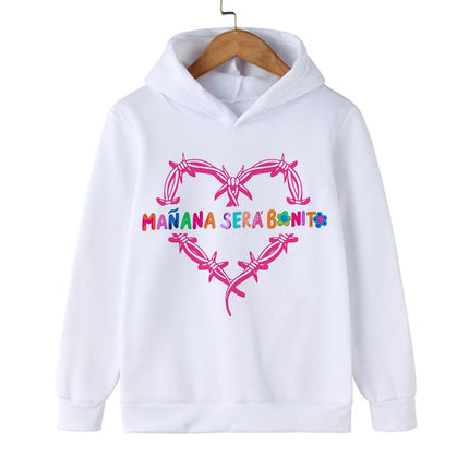 sweet Manana Sera Bonito Karol G Bichot Kid Hoodies Children Sweatshirts Kids Clothes Hoodie Boys Girls Baby Tops Sweatshirt