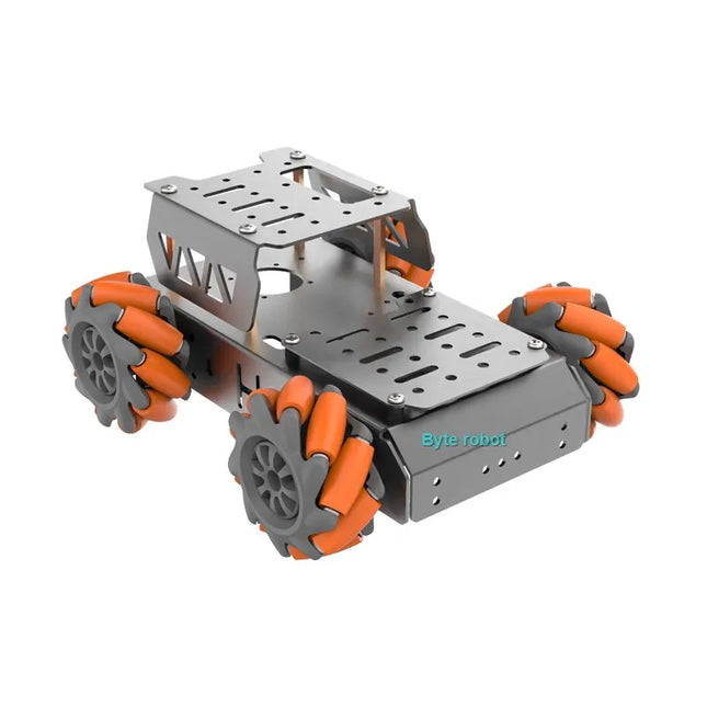 4WD Regular/Mecanum Wheel Chassis with TT Motor Aluminum Alloy Frame Car for Arduino Robot DIY Kit for Raspberry Pi Robotic Car