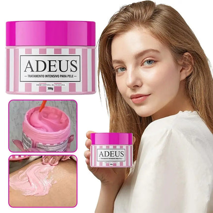 ADEUS Heat Sensation Moisturize Body Cream Repair Damage Firm Skin Non-greasy Refresh Enhance Elasticity Body Massage Cream
