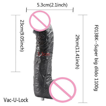 FREDORCH Vac-U-Lock Dildos Sex Machine Attachment for Women Men Masturbation Sex Toys Adult Automatic Vibrator Love Machine Toys