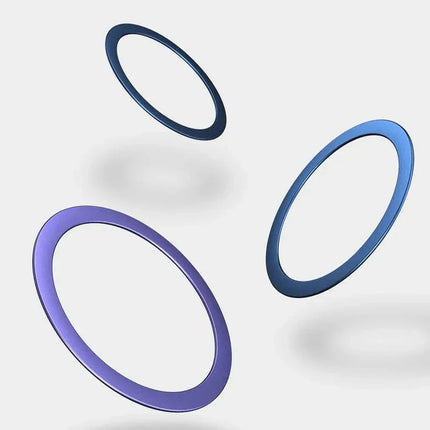 Universal Mobile Phone Metal Ring Plate for Magsafe Wireless Charging Sticker for iPhone Xiaomi Magnet Holder Iron Sheets in Car