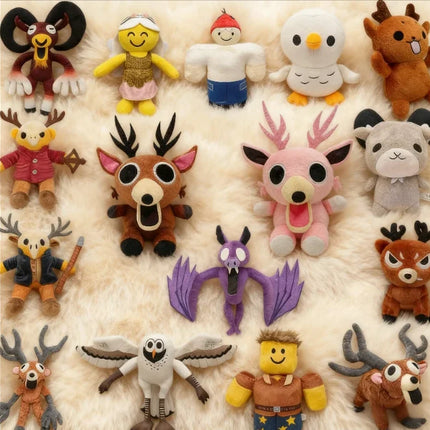 --Baby 99 Nights In The Forest Plush Cub Deer Plush Funny Game Chrismas Gift Anime Peripherals Soft Doll 2025 New Cute Deer Doll