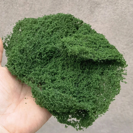160ml/bottle Mesh Filamentous Sponge Tree Powder Cluster Shrub Vegetation Diy Scene Making Materials Railway Diorama Layout