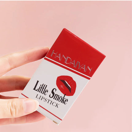 4PCS Matte Lipstick Set Long Lasting Velvet Lip Glaze Nude Lip Tint Makeup Cosmetic Cigarette Lip Stick Waterproof Non Transfer