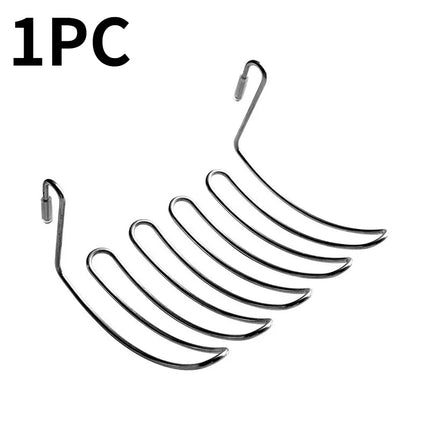 2PCS Stainless Steel Drain Mesh Basket Kitchen Sink Hanging Rack Household Multifunctional Expansion Drainage Storage Basket