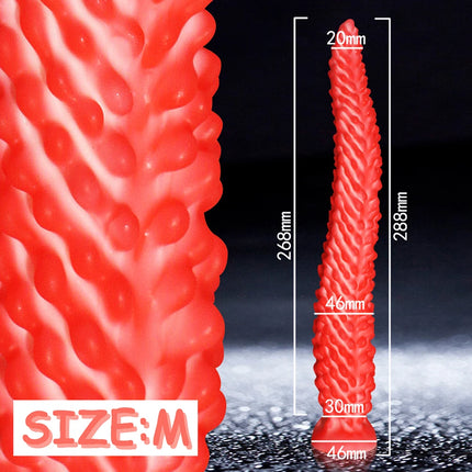 Monster Tentacle Silicone Dildo,Anal Dildo Anal Toys with Strong Suction Cup,Long Butt Plug for G Spot & Prostate Massager,Adult