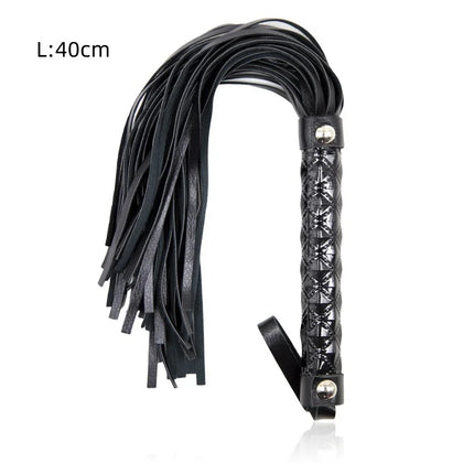 Adult Products Whip With Diamond Pattern Handle Bdsm Kits Slave Lash Flogger Spanking Erotic Games Blindfold Sex Toys For Women