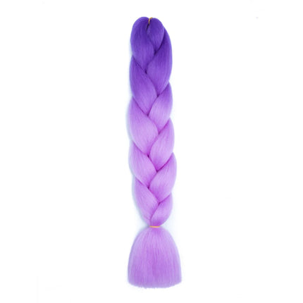 24 Inches DIY Jumbo Braiding Hair Synthetic Hair Extensions Afro Ombre Crochet Braid Hair Wholesale For Women