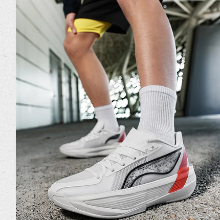 large-size basketball shoes wear-resistant summer sports sneaker with shock absorption professional combat for student children