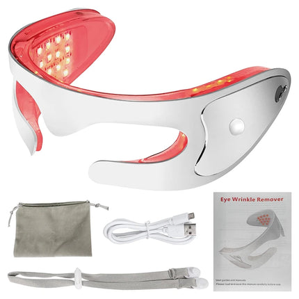 Red Light Theraphy Eye Massager Eyecare Glasses Eye Fatigue Relaxing Dark Circles Puffiness Wrinkles Reduction Beauty Care Tools