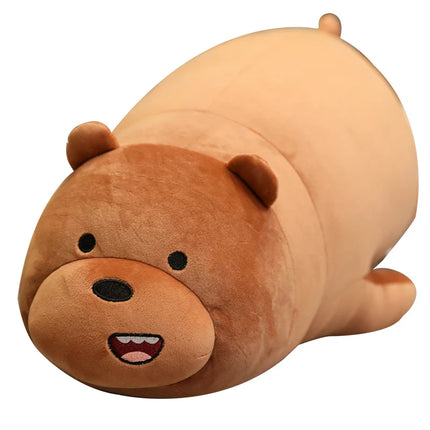 Big Size We Bare Bears Plush Anime Peripheral The Three Bare Bears Stuffed Doll Kawaii Soft Sofa Cushion Animal Cushion Gifts