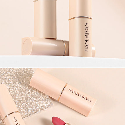 8 Colors Deep Red Matte Lipstick Waterproof Non-Stick Velvet Texture Easy Apply Rose Red Lip Makeup Long-Lasting Cosmetics