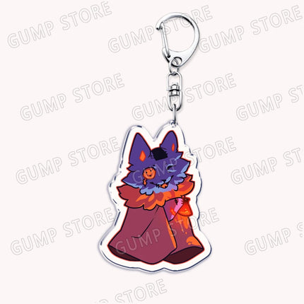 Cute Game Deltarune Keychains for Accessories Ralsei Kris Susie Spamton Undertale Angel Jewelry Keyrings Fans Gaming Gamer Gifts