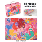 60 mermaid pieces